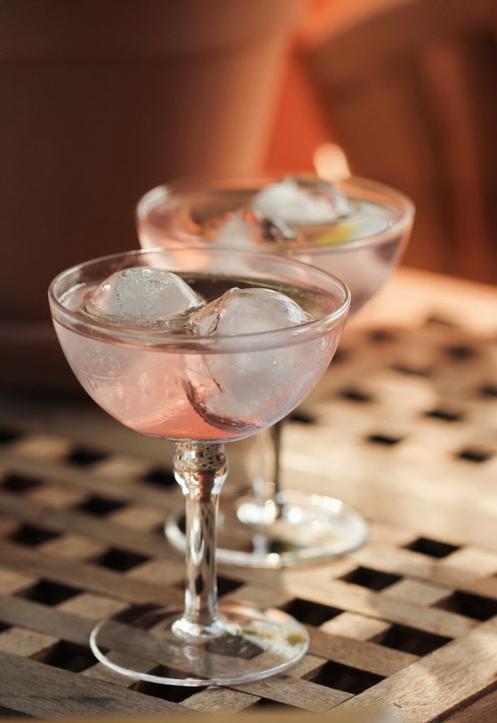 Champagneglas - Coupeglas - Cocktailglas med etsat mönster - 1 styck