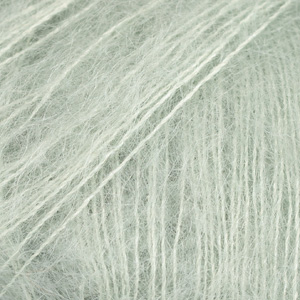 Drops Kid-Silk  Uni-Colour Soft mint Col 45