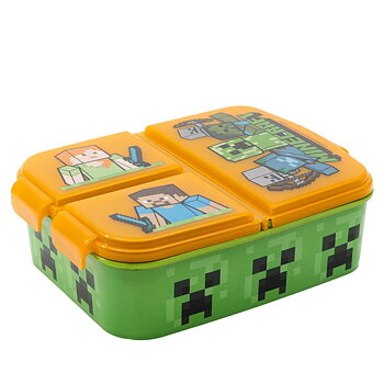 Minecraft Matlåda 3-fack