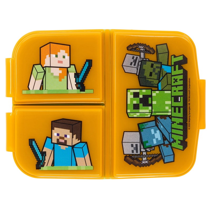Minecraft Matlåda 3-fack