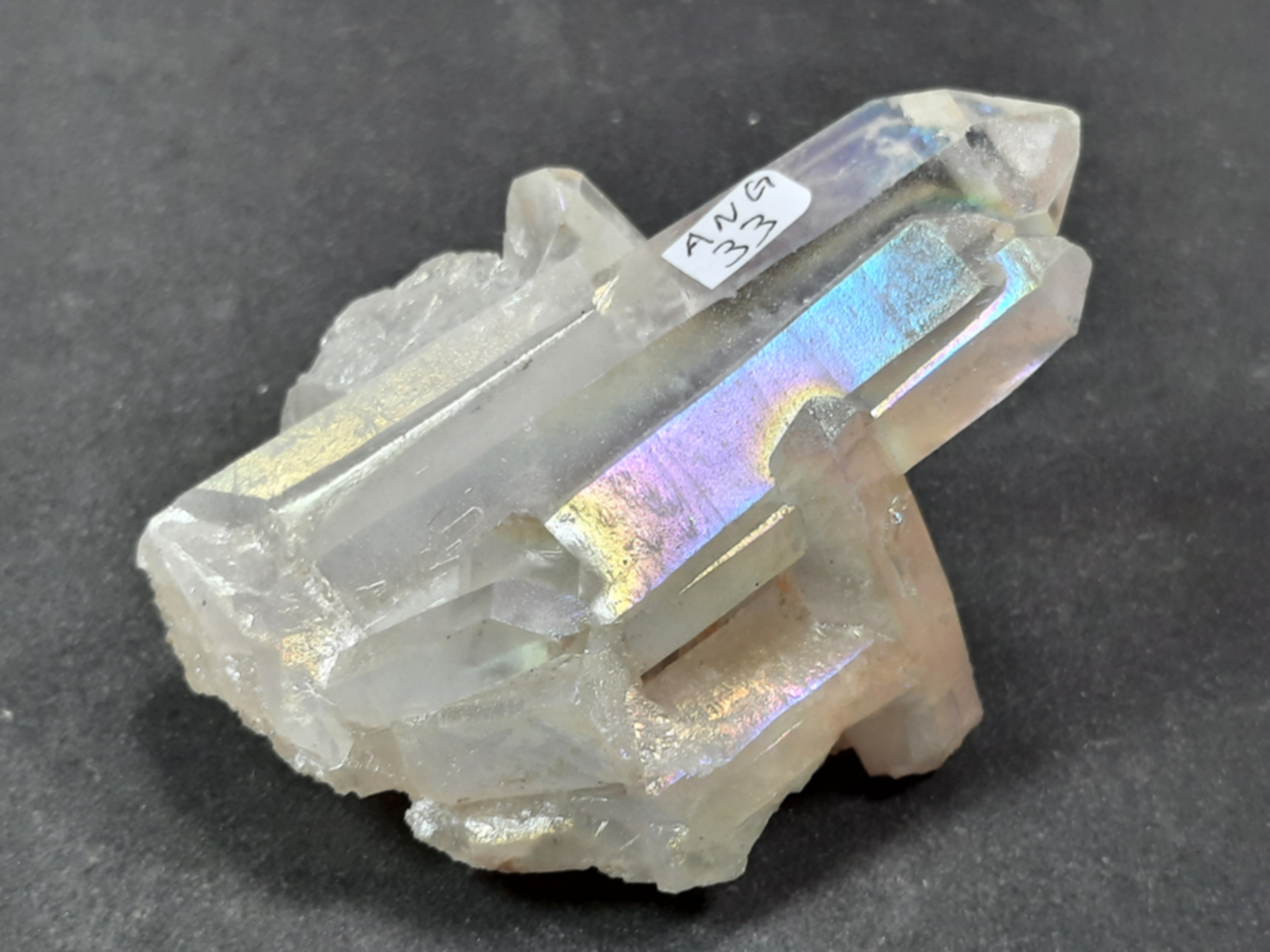 Angel aura kvarts kluster - AA+ kvalitet