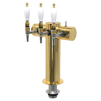 Font -Geneva T3, PVD gold, LED/QC