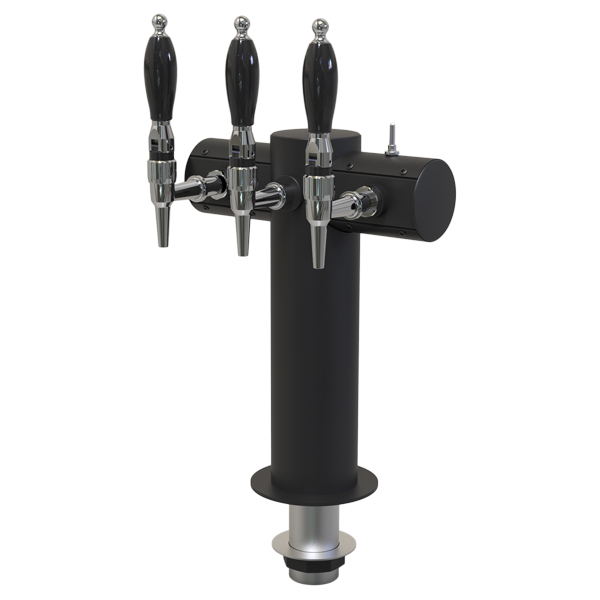 Font -Geneva T3, mat black, LED/QC