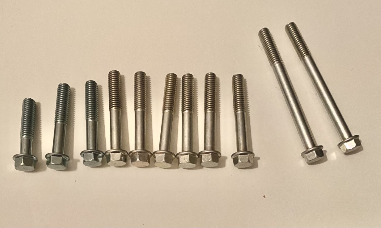 Engine bolts - Honda original - 2