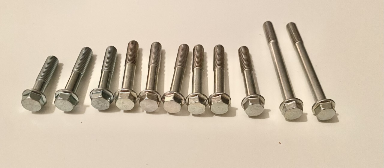 Engine bolts - Honda original