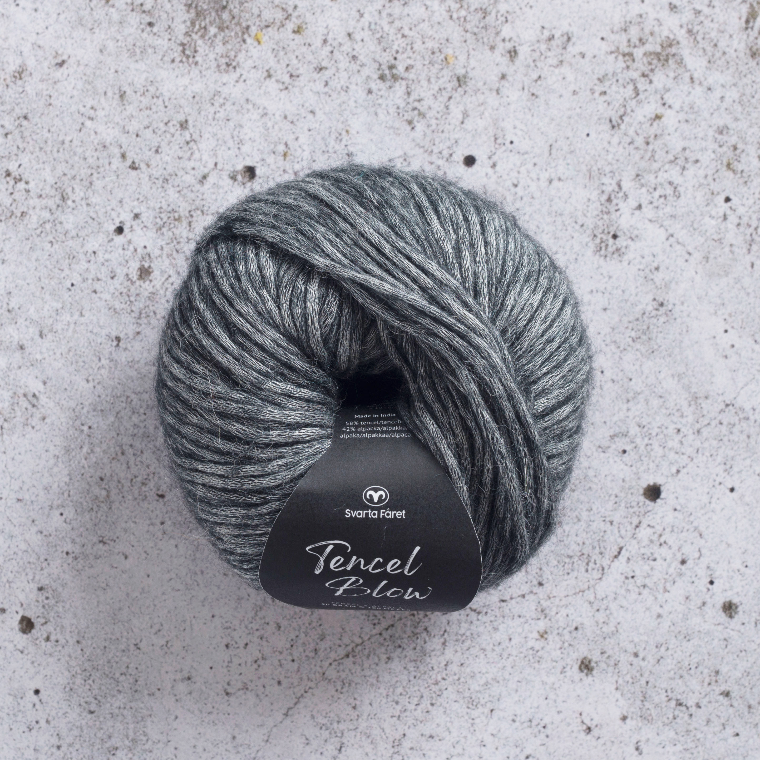 Svarta Fåret Tencel Blow Gunmetal Black - 2
