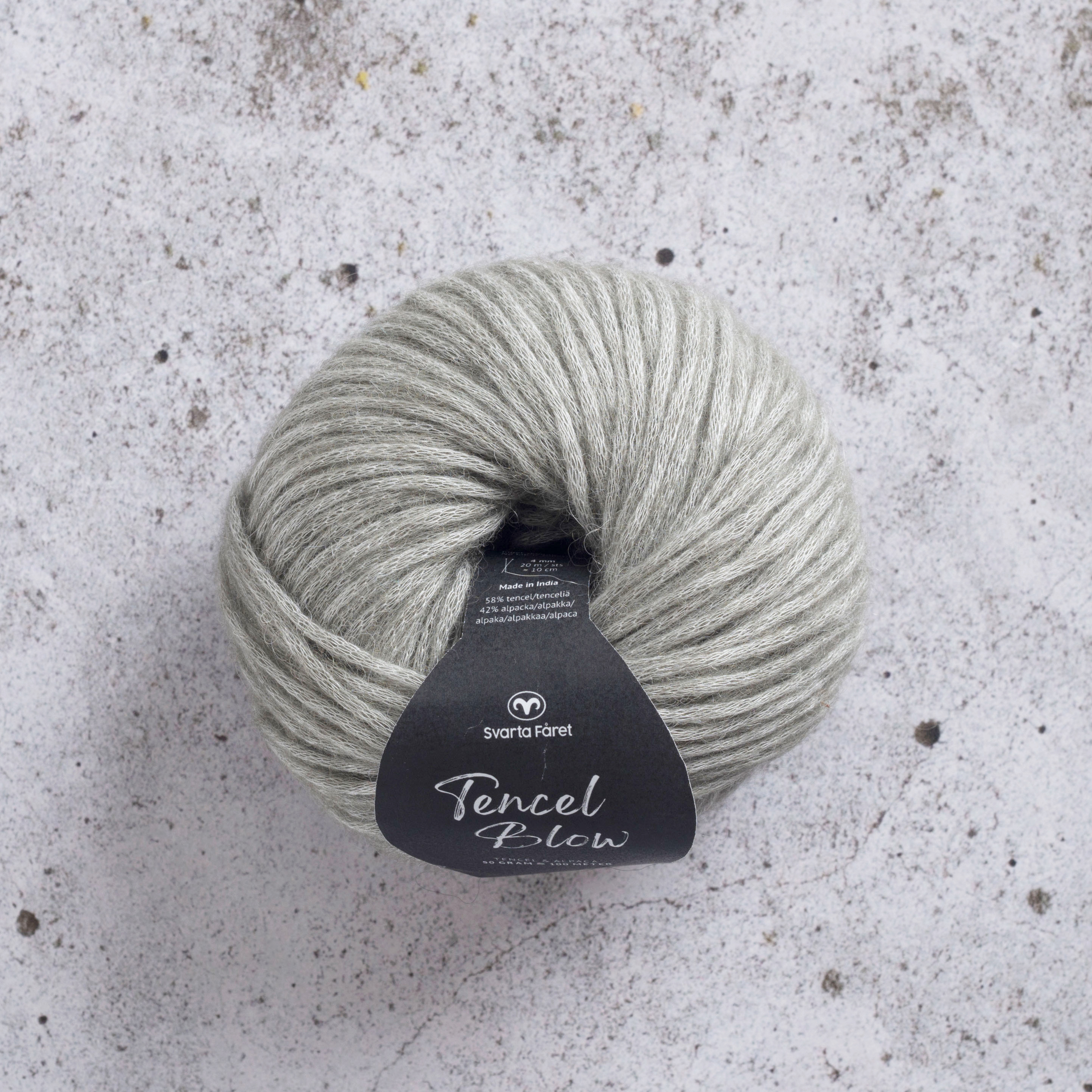 Svarta Fåret Tencel Blow Grey pear - 2