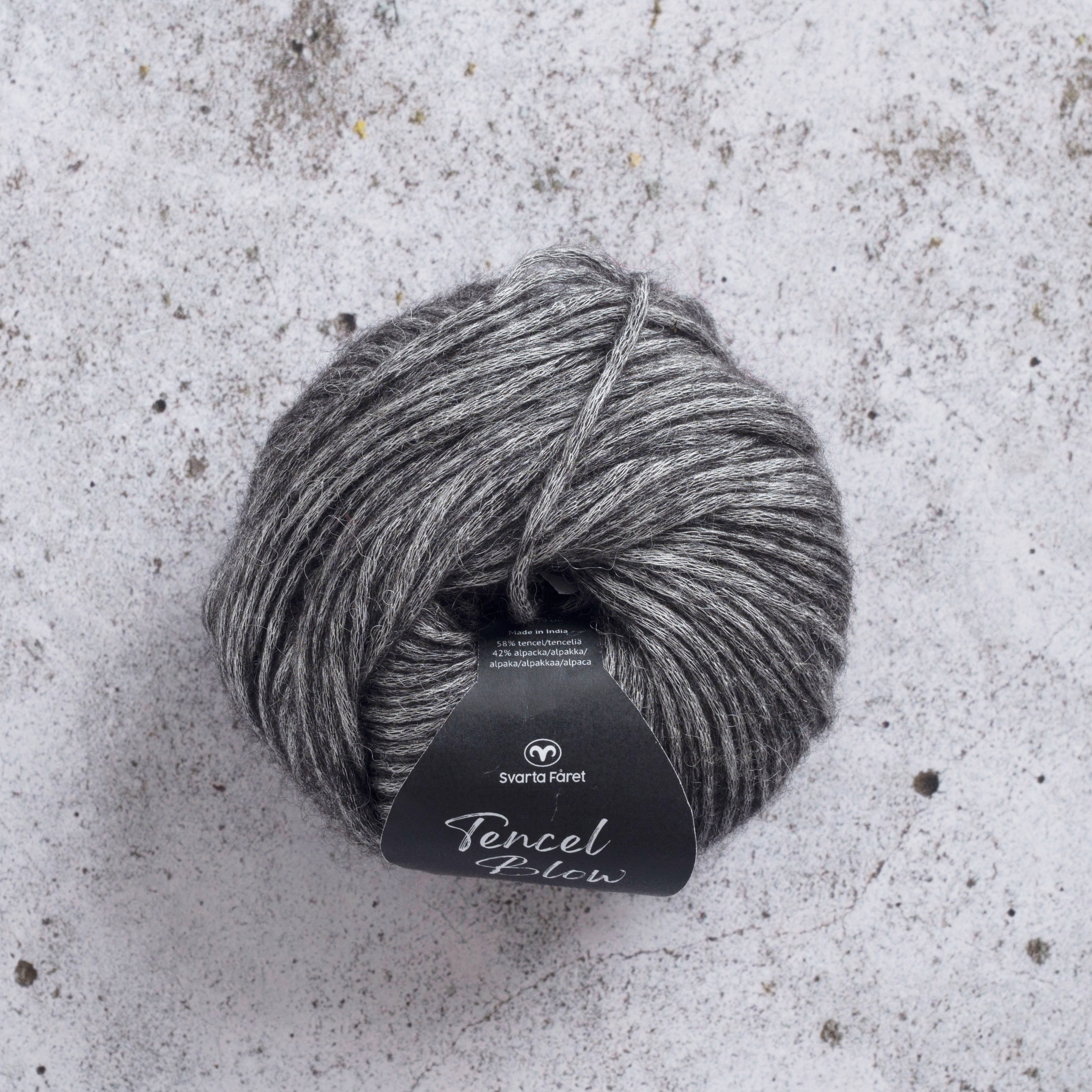 Svarta Fåret Tencel Blow Shadow grey - 2
