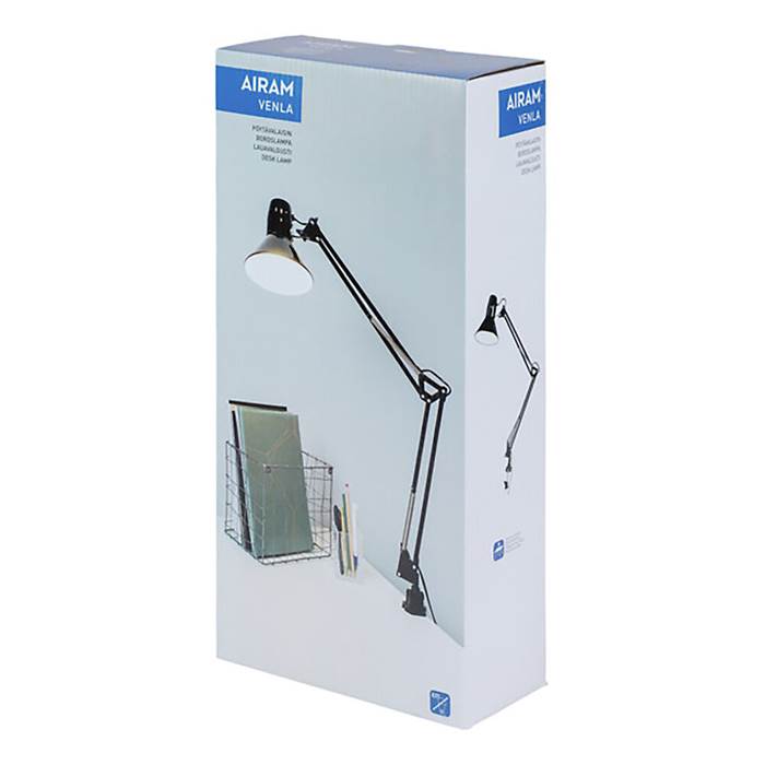 Skrivbordslampa Venla Svart - 4