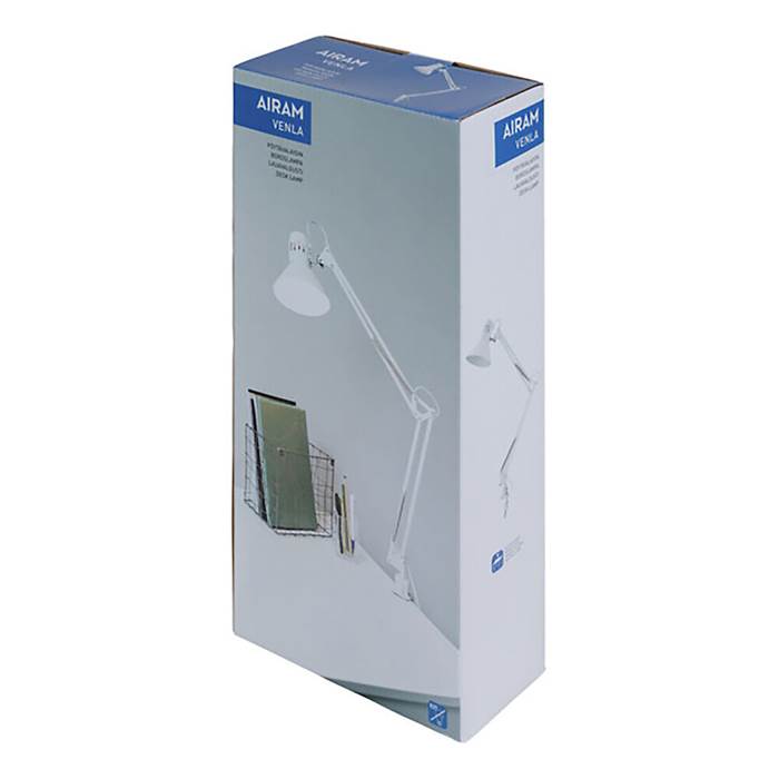 Skrivbordslampa Venla Vit - 4