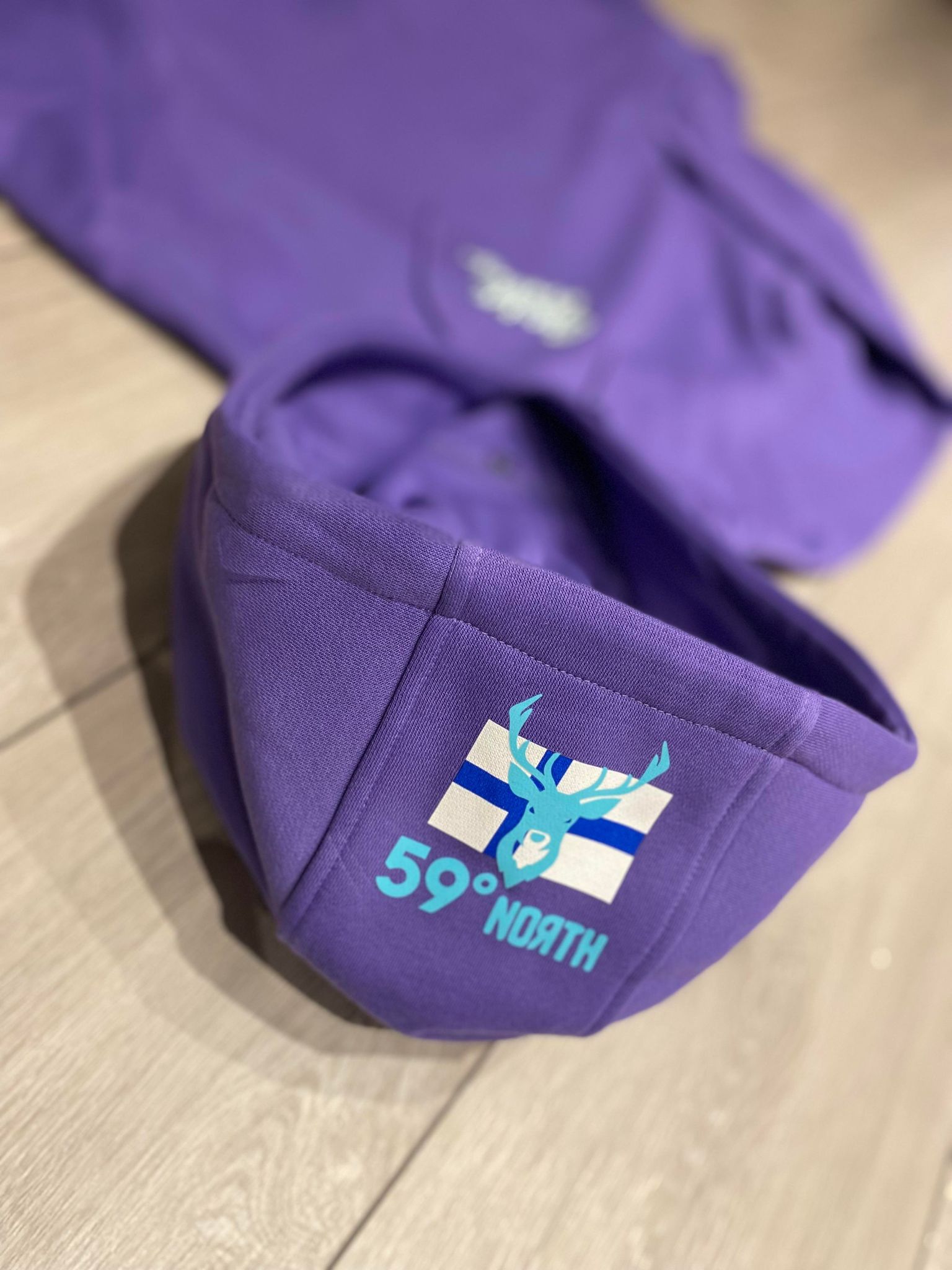 Smokeheart Drifting Hoodie Lila - 5