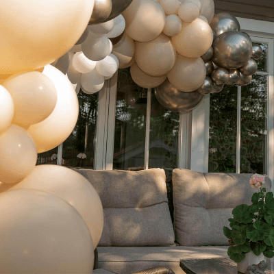 Ballongbåge Lyx Nude  - 3