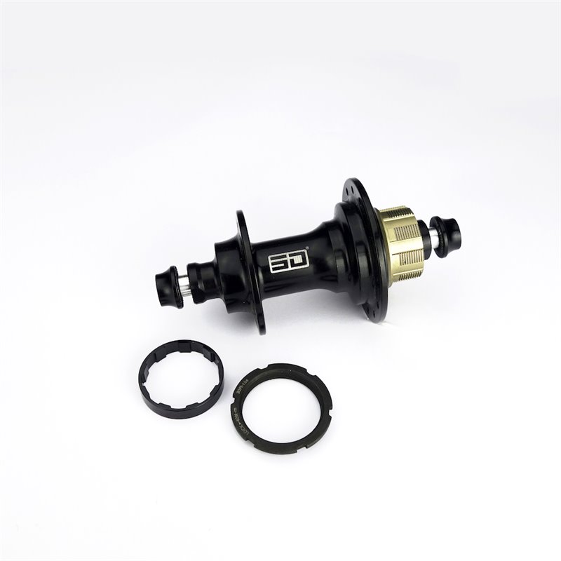 SD Ace Expert Cassette Hub  Black