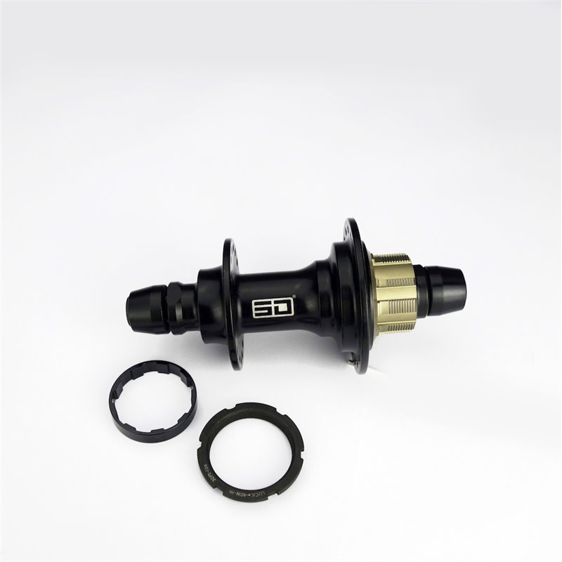 SD Ace Pro Cassette Hub Sealed Bearing 180 clicks Black  36H