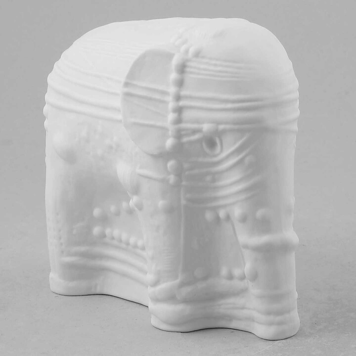 バーティル･ヴァリーン Terraシリーズ  ホワイトのゾウ Elephant  1978年 13cm