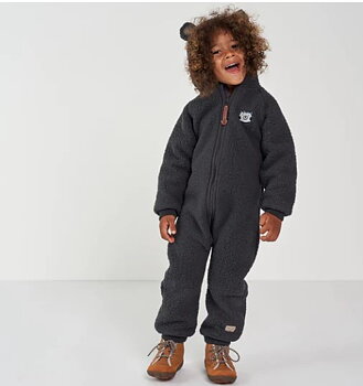 AMADEUS BEAR FLEECE JUMPSUIT