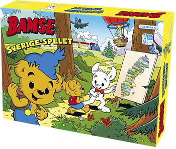Bamse Sverige spelet, 2-4 deltagare från 5år