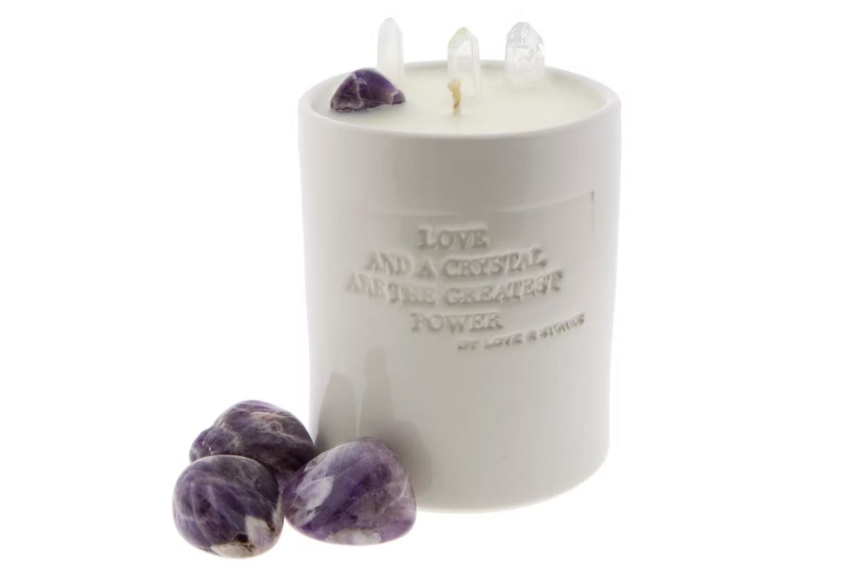 Kristalljus Calming Ametist & Bergskristall - 2