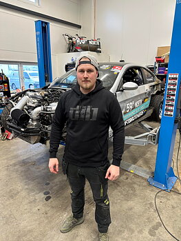 Driftbrothers Sweden Hoodie svart