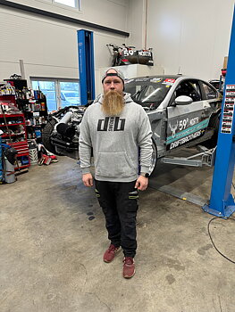 Driftbrothers Sweden Hoodie grå