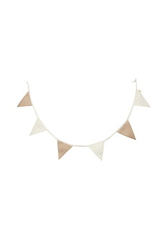 Jollein Vimpel 200x17cm Party Collection Biscuit/Ivory