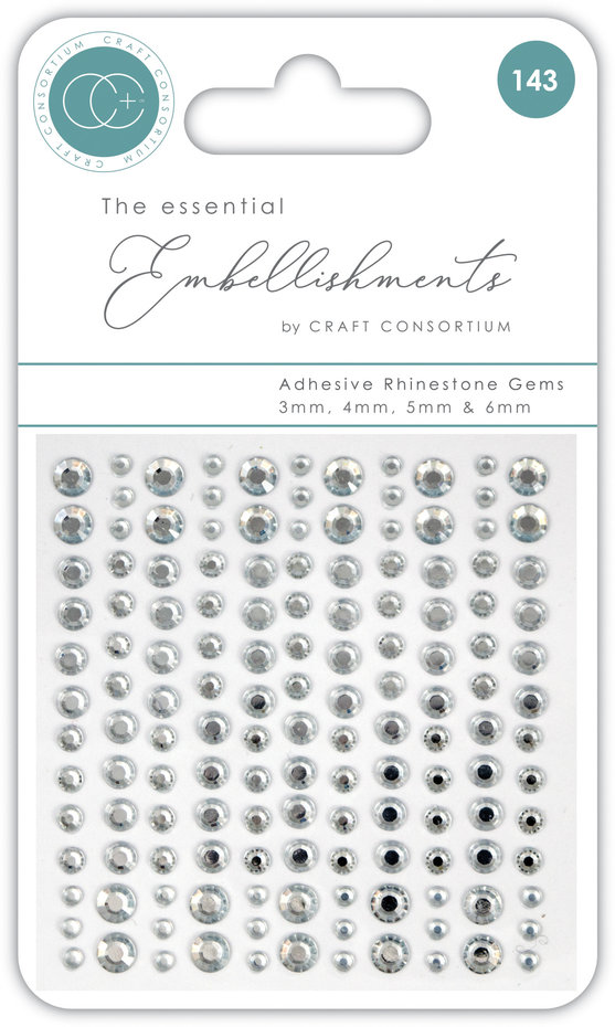 Clear, Rhinestones, Craft Consortium