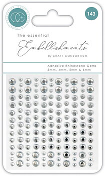 Clear, Rhinestones, Craft Consortium