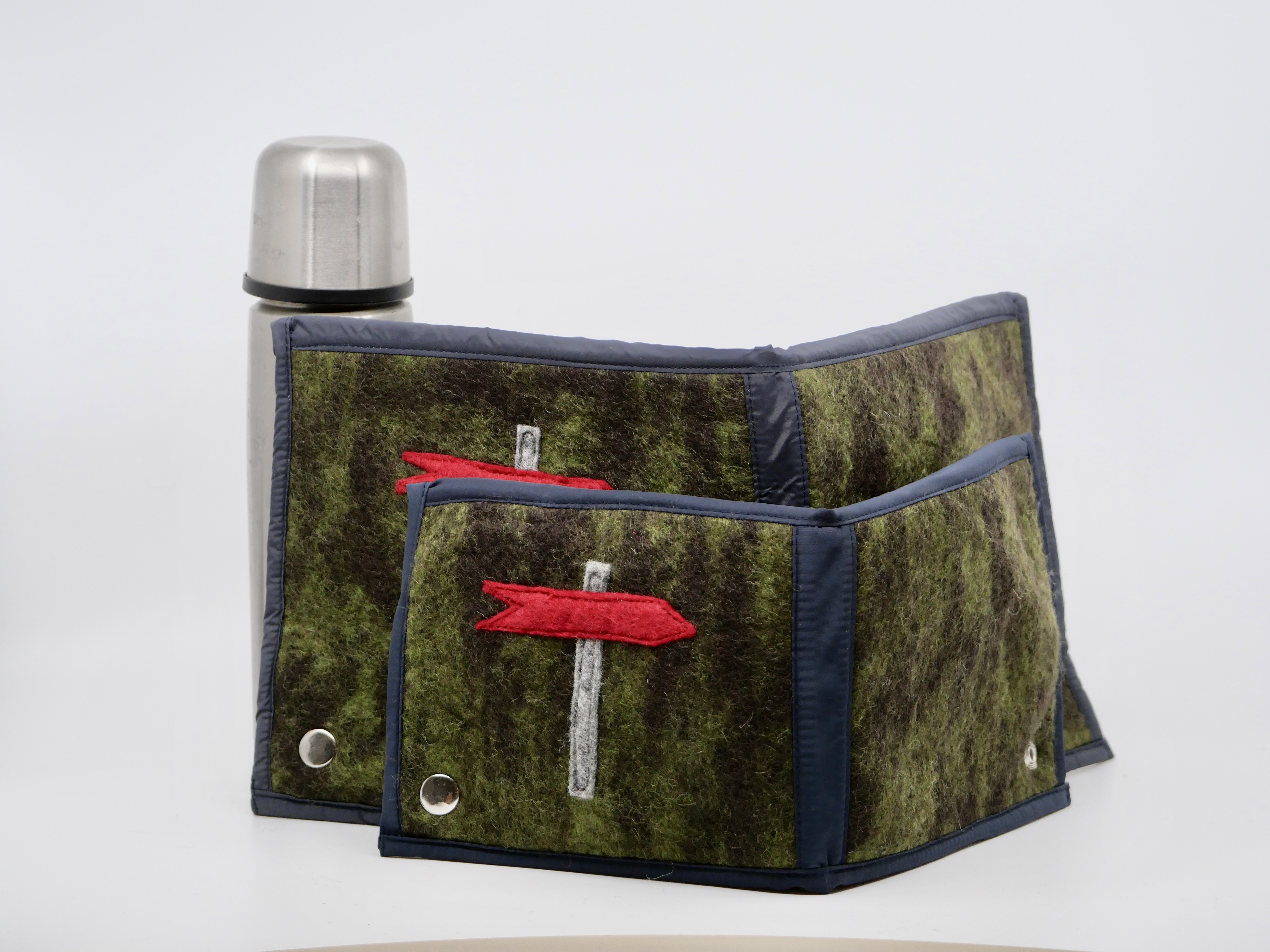 Sittunderlag i tovad ull - medium - 21