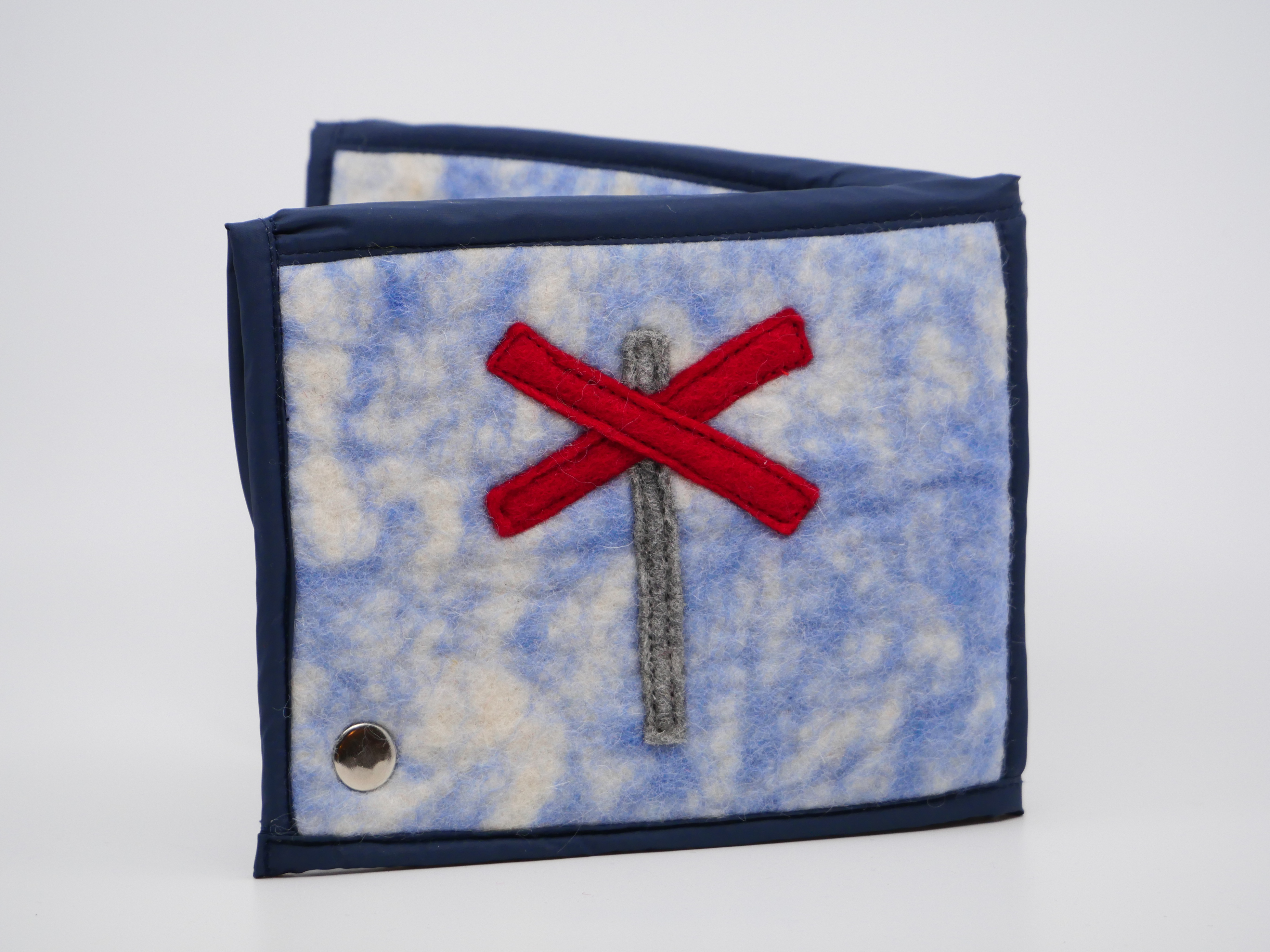 Sittunderlag i tovad ull - medium - 17