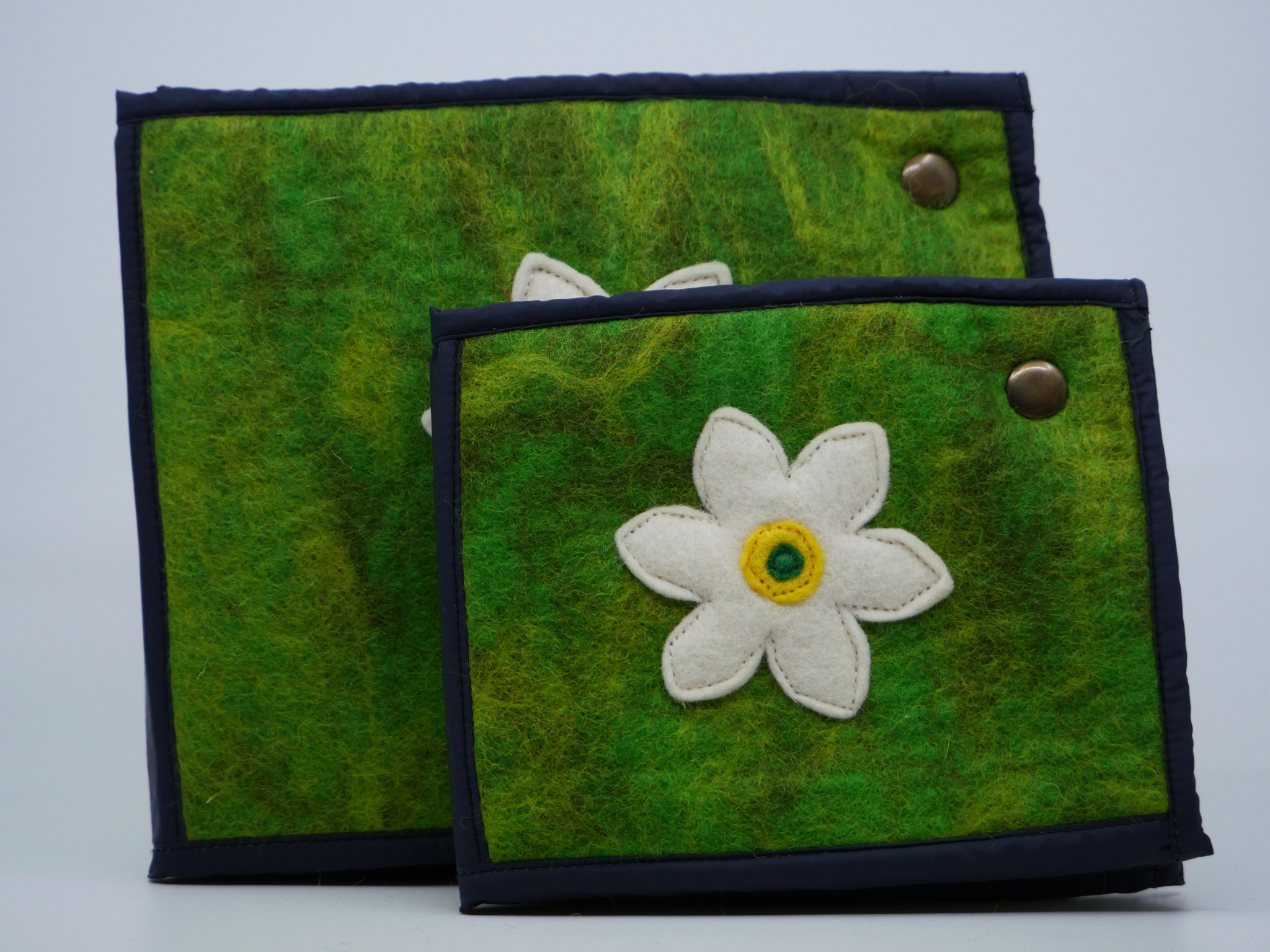 Sittunderlag i tovad ull - medium - 8
