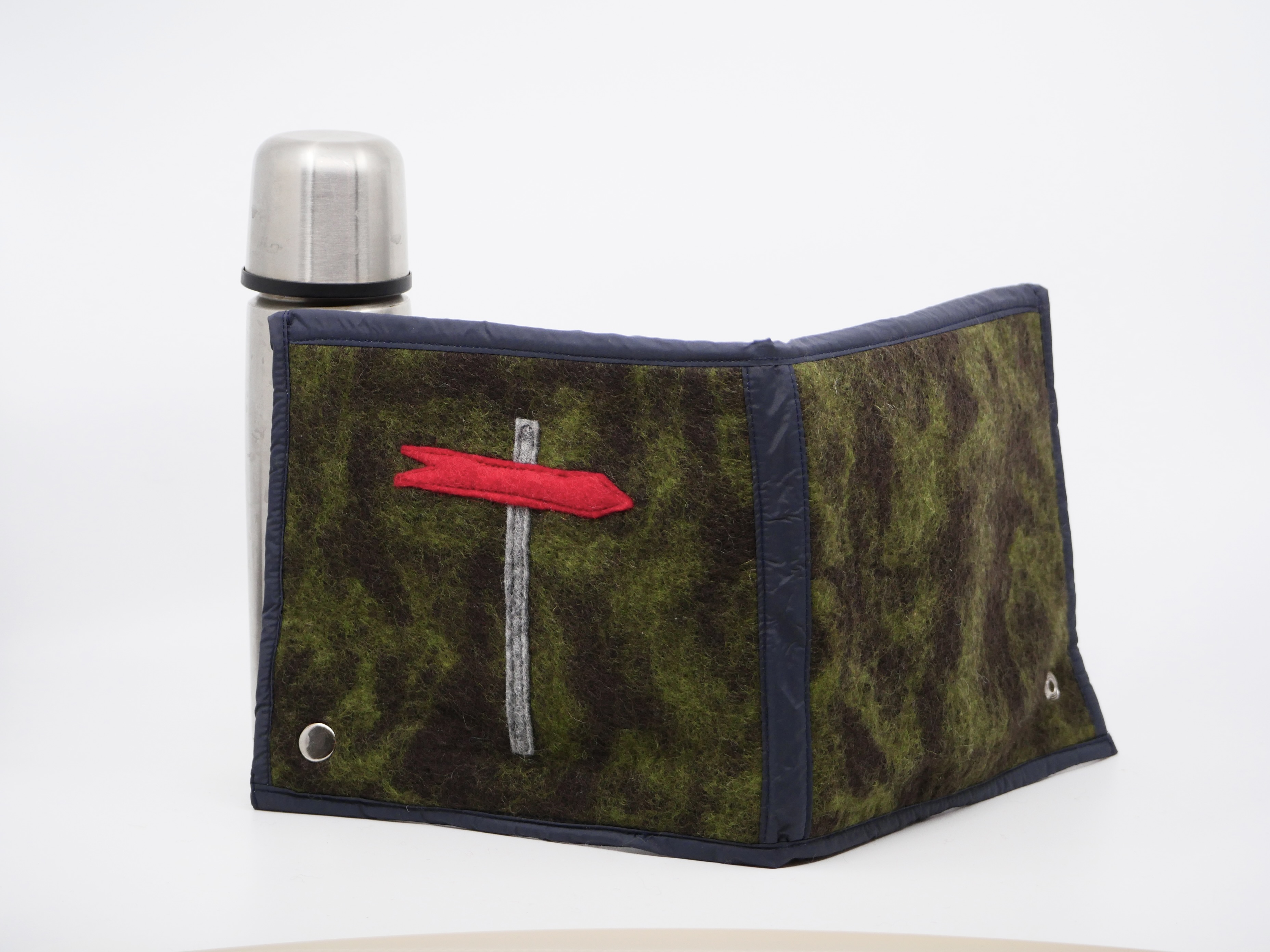 Sittunderlag i tovad ull - large - 18