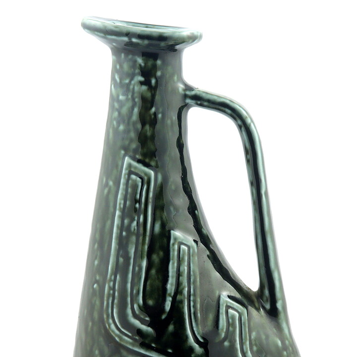 グナー・ニールンド  Farinaシリーズ   グリーンのベース  Vase  31cm  1960年代