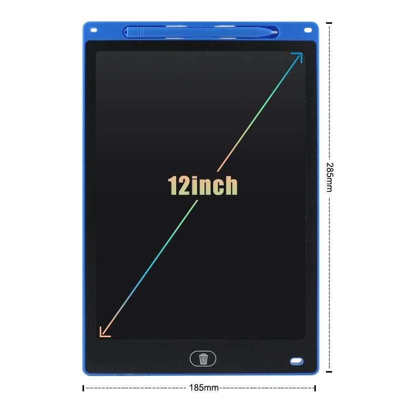 LCD Ritplatta 12" multifärgad - Hobby Toys
