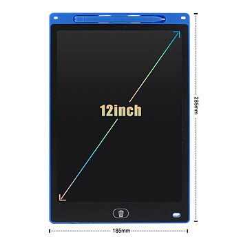 LCD Ritplatta 12" multifärgad - Hobby Toys