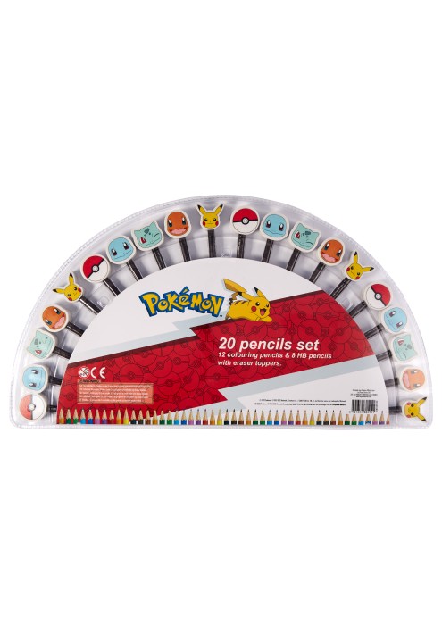 Pokémon Pennset med Pennor & Sudd