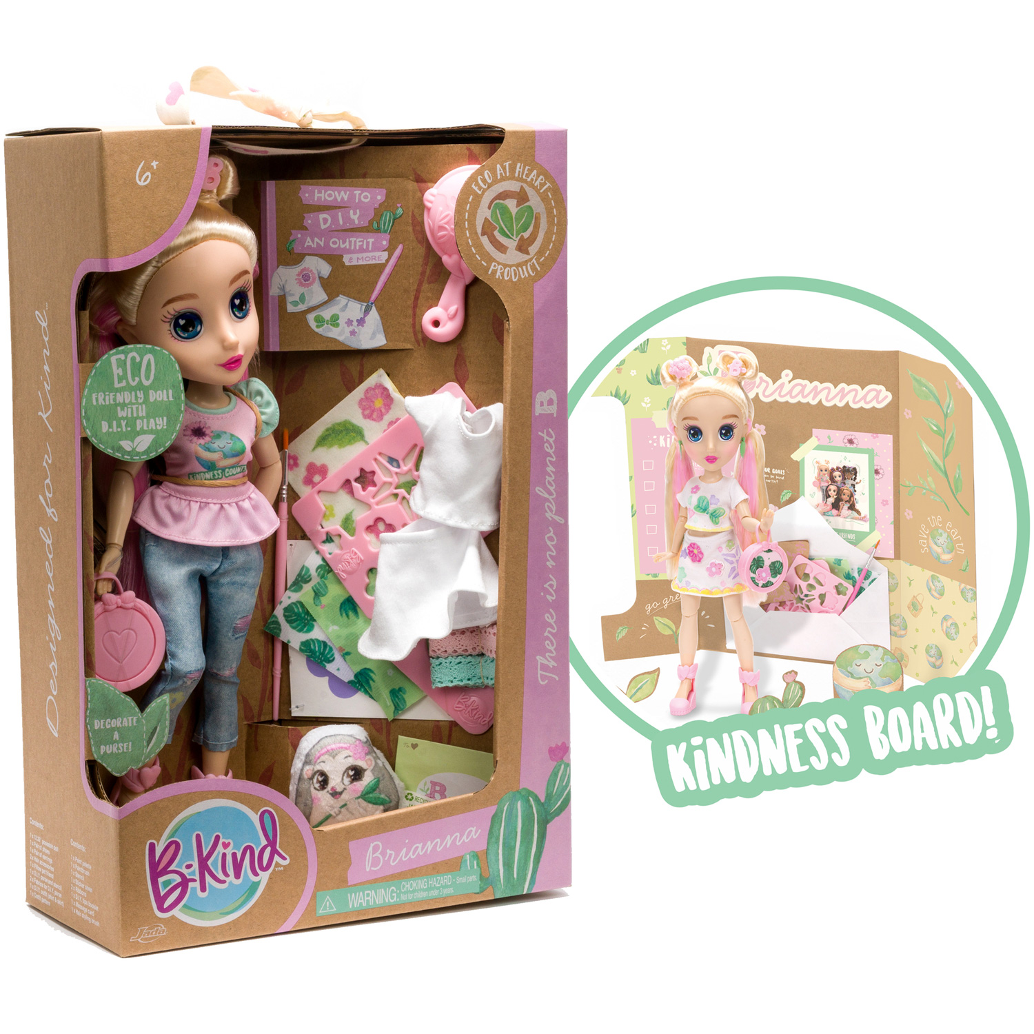 B-Kind Docka, Brianna The Eco-Friendly Fashion Doll