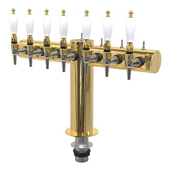 Font -Geneva T7, PVD gold, LED/QC