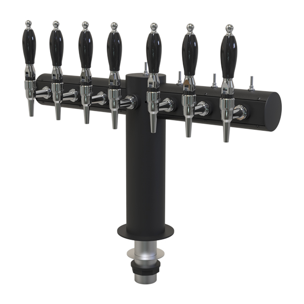Font -Geneva T7, mat black, LED/QC