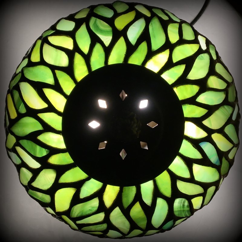 Tiffanylampa Bordslampa Spring Ø 20 cm - 4