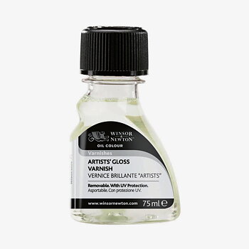 W&N ARTISTS’ GLOSS VARNISH, 75 ml
