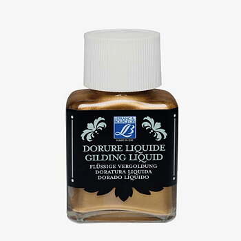 LEFRANC & BOURGEOIS GILDING LIQUID PALE GOLD, 75 ml
