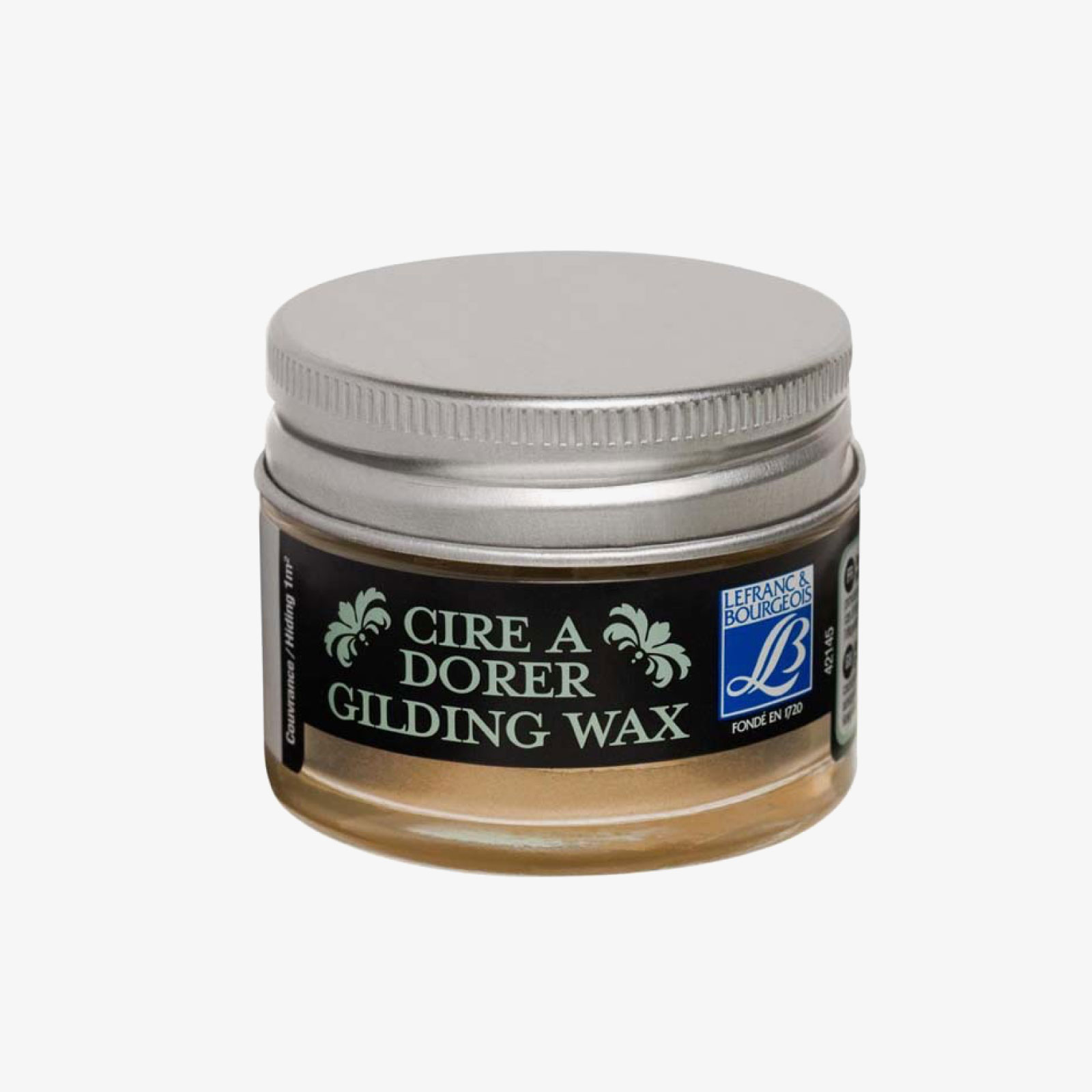 LEFRANC & BOURGEOIS GILDING WAX PALE GOLD, 30 ml