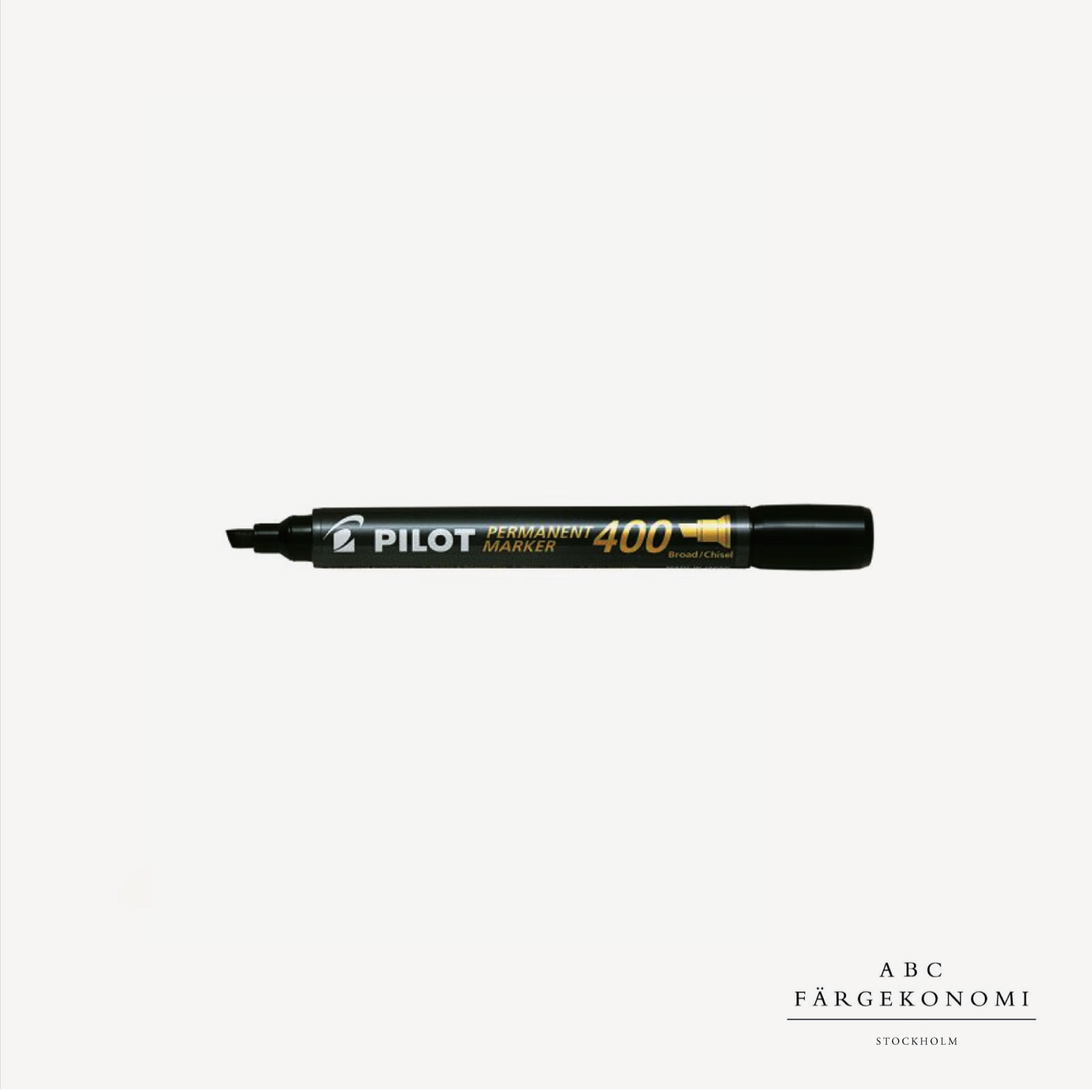 MÄRKPENNA PILOT 400, Svart Bred
