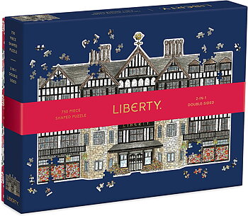 Liberty Tudor Building 750 Piece Shaped Puzzle