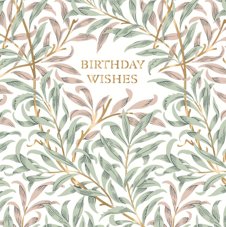Morris&Co Birthday, Greeting Card