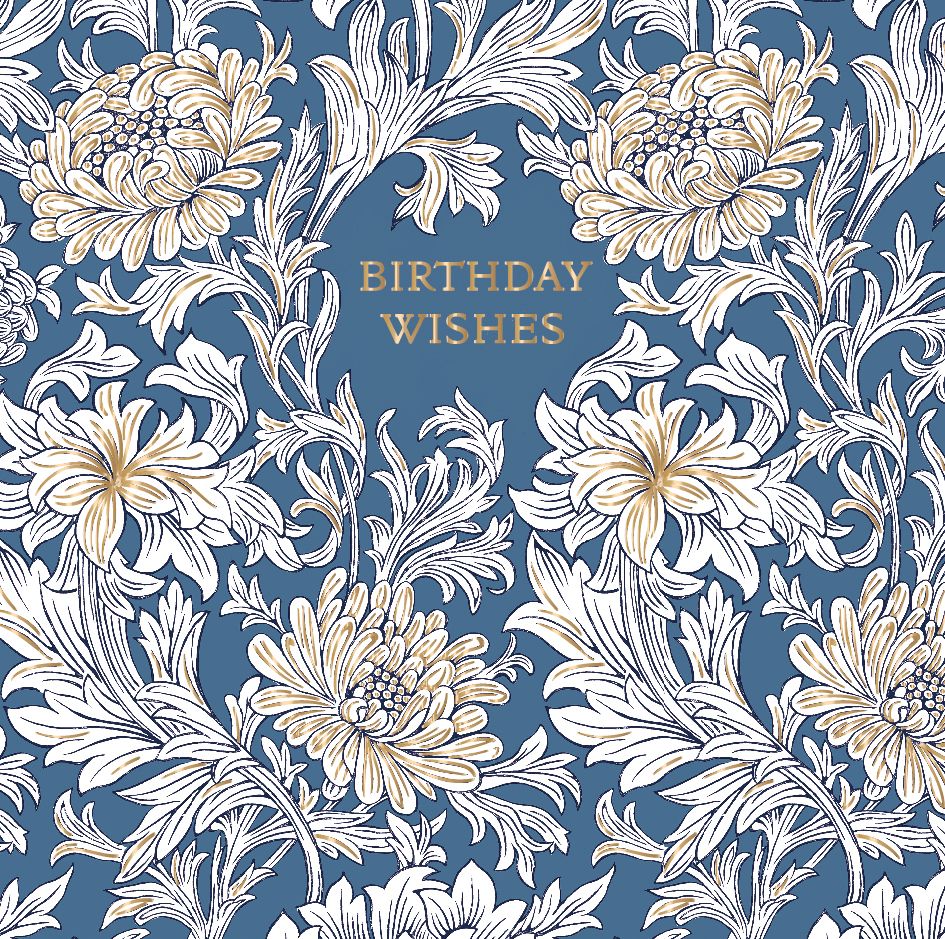 Morris&Co Birthday, Greeting Card