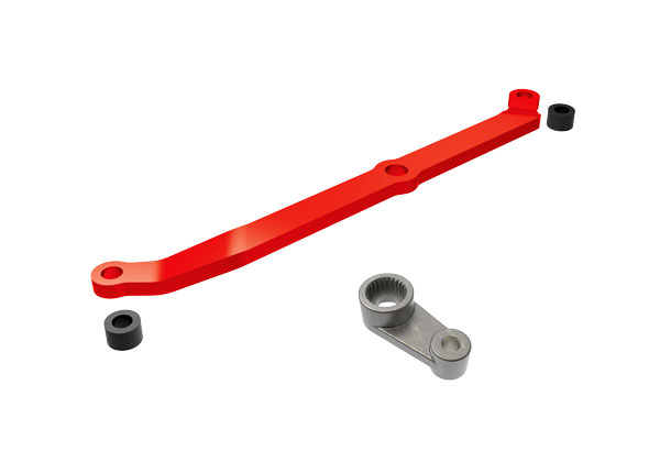 Traxxas 9748-RED Steering Linkage Alu Red TRX-4M 