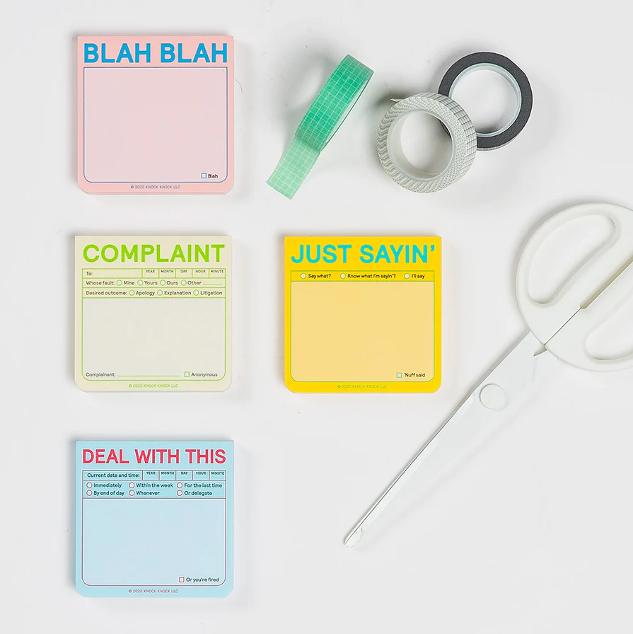 Knock Knock Deal with This Sticky Note (Pastel Edition) - 4