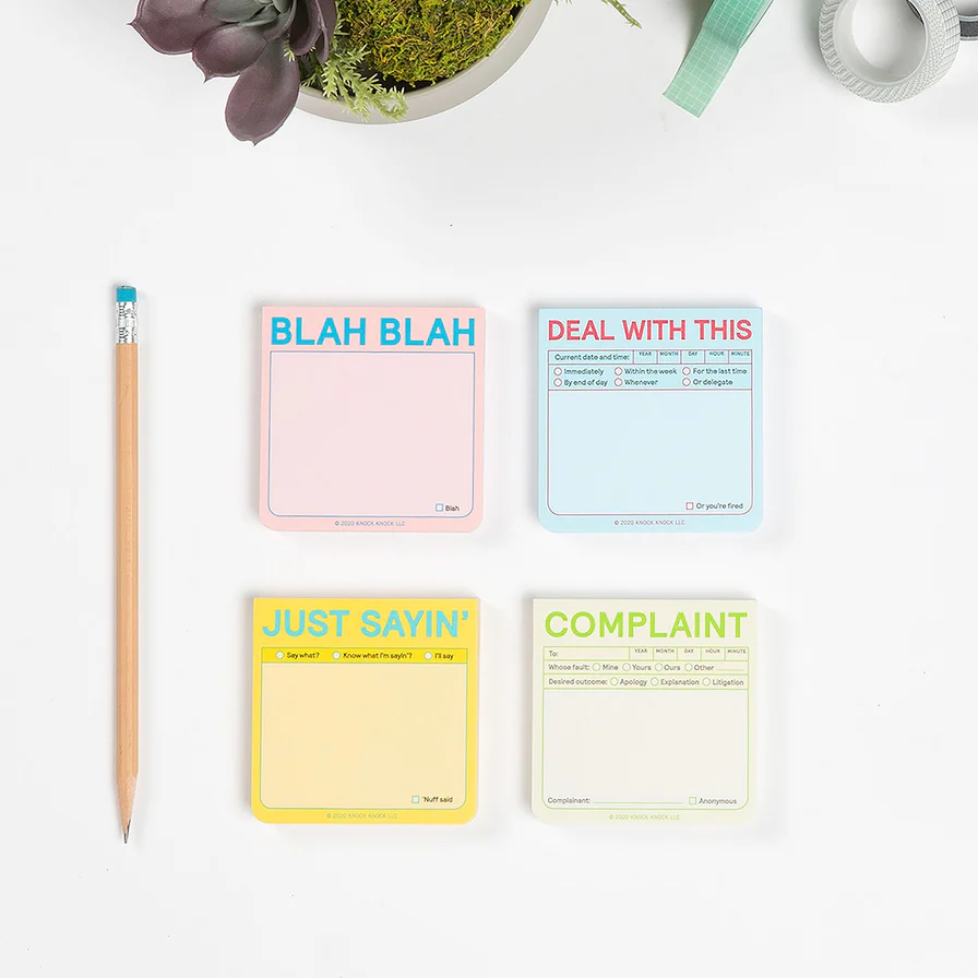 Knock Knock Deal with This Sticky Note (Pastel Edition) - 5