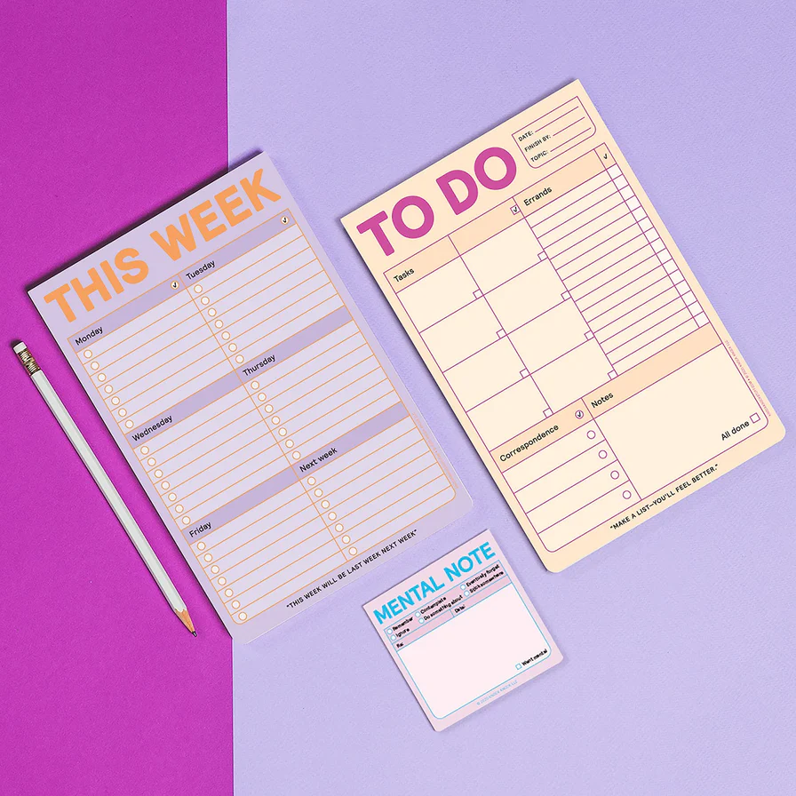 Knock Knock Mental Note Sticky Notes (Pastel Edition) - 3
